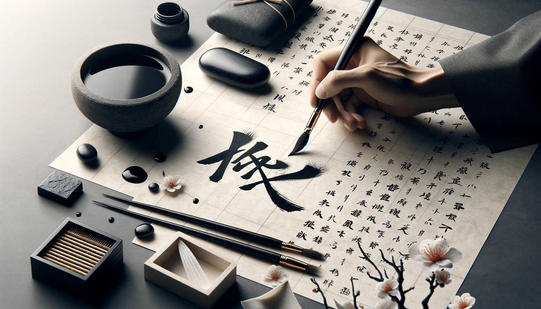 Shodō: La Escritura Tradicional Japonesa. Foto de ADE Japón - Dalle