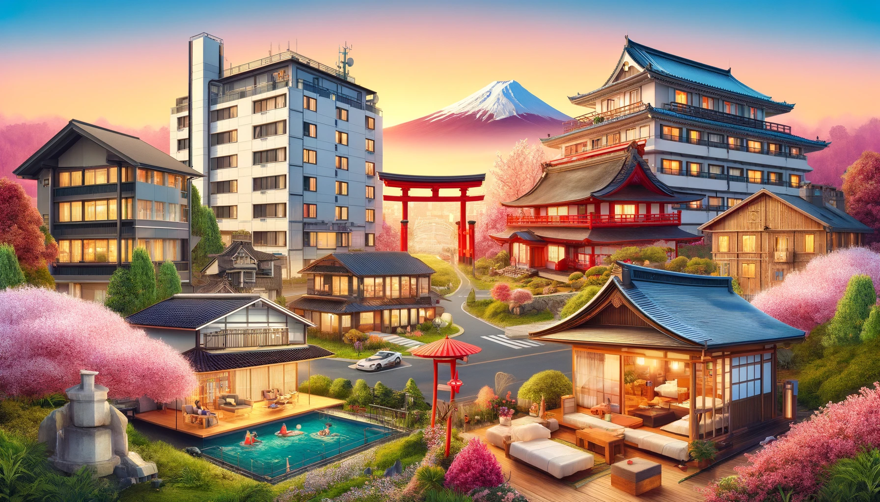 Alojamientos en Japón, Imagen de ADE Japón [Dalle]